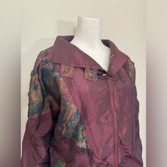 Vintage Great Cavalier by St. Paul Oversized Vintage Purple 80s Retro Jacket - Picture 2 of 14